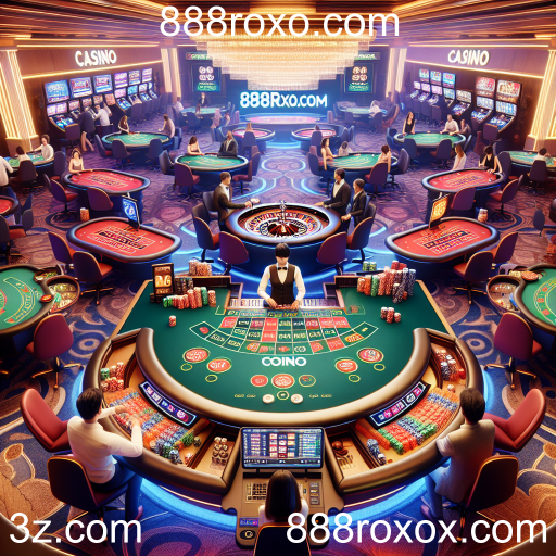 Experimente a Emoção do Casino Ao Vivo no 888roxo.com